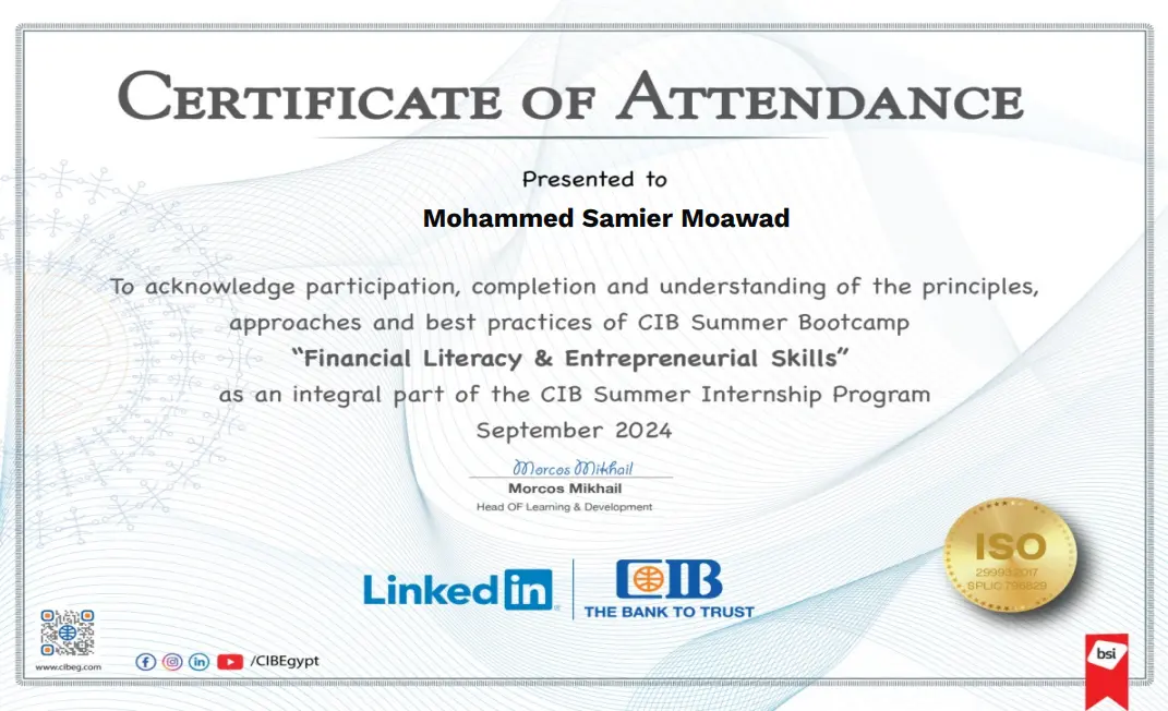 HR Development Certificate